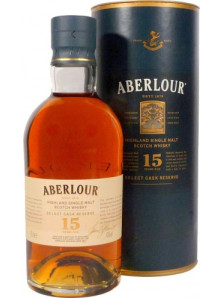 Aberlour 15 YO Select Cask Reserve | Highland Single Malt Scotch Whisky | 70 cl, 43%